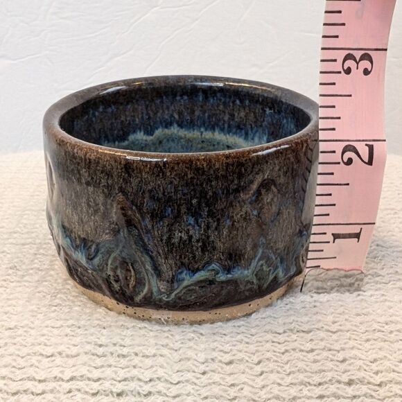 Glazed Stoneware Pottery Bowl Trinket Dish - Picture 10 of 10